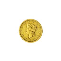 1851 $1 U.S. Liberty Head Gold Coin