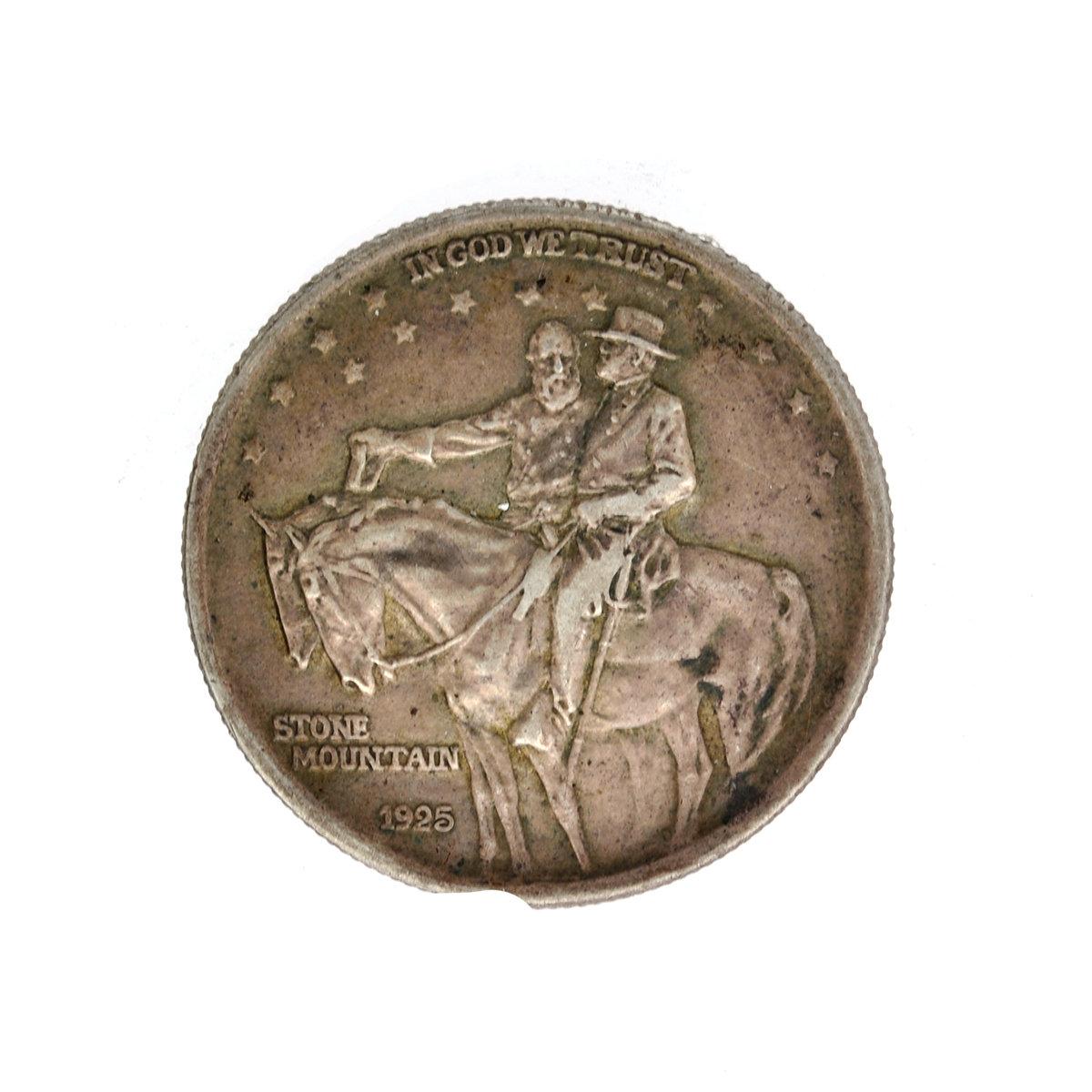 1925 Stone Mountain Commemorative Half Dollar Coin