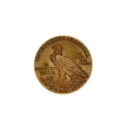 *1925-D $2.5 Indian Head Gold Coin (DF)