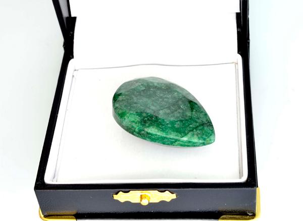 APP: 19.4k 97.15CT Pear Cut Emerald Gemstone