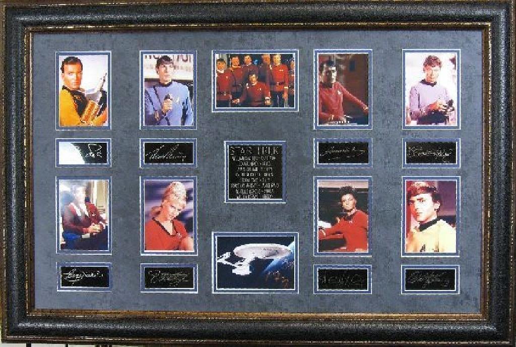 Star Trek - Plate Signatures!