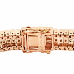 APP: 23.9k *14K Gold 12.17ctw Diamond Tennis Bracelet (Vault_R3 9574)