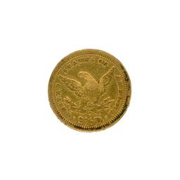 *1879 $2.5 Liberty Head Gold Coin (DF)