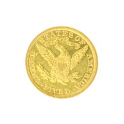 Extremely Rare 1885 $5 U.S. Liberty Head Gold Coin