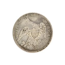 1835 Capped Bust Quarter Dollar Coin