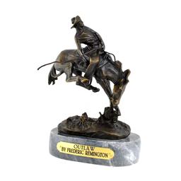 Outlaw- By Frederic Remington- Bronze Reissue