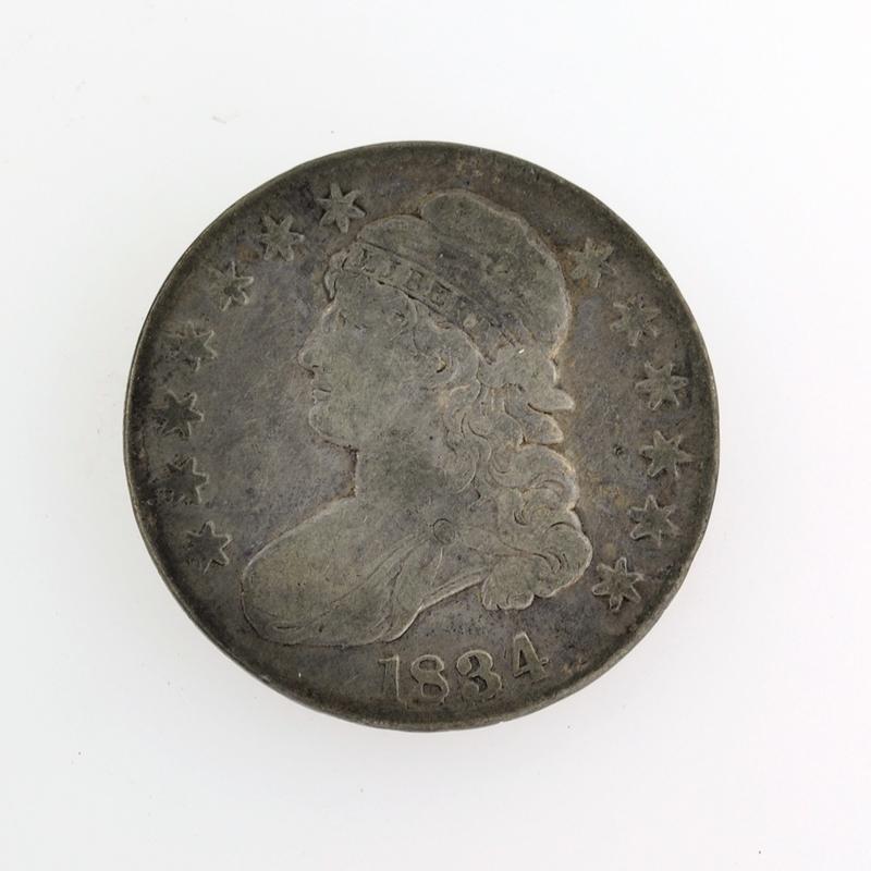 1834 Capped Bust Half Dollar Coin