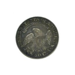 1828 Capped Bust Half Dollar Coin
