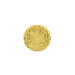 Extremely Rare 1853 $1 U.S. Liberty Head Gold Coin