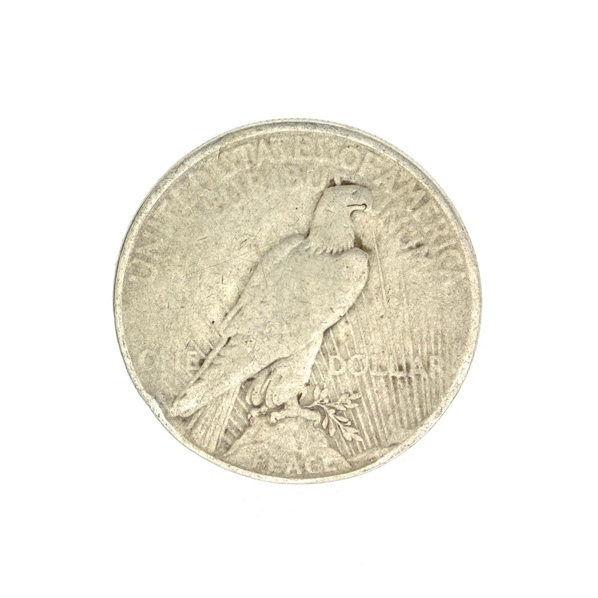 1927 U.S. Peace Type Silver Dollar Coin