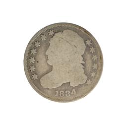 1834 Capped Bust Dime Coin