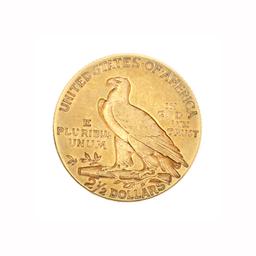 Rare 1915 $2.50 U.S. Indian Head Gold Coin