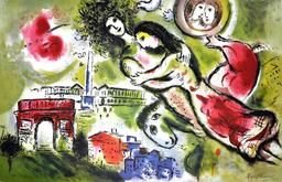 MARC CHAGALL (After) Romeo and Juliet Lithograph, I479 of 500