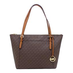 Gorgeous Brand New Never Used Brown Michael Kors Large TZ Tote Bag Tag Price $398