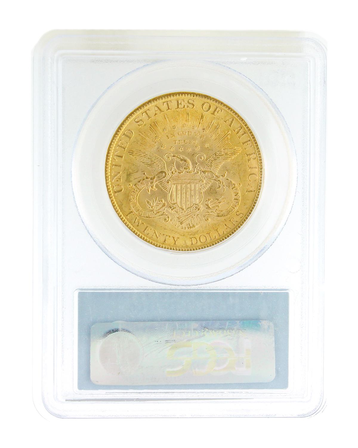 *Extremely Rare 1897 $20 U.S. Liberty Head Gold Coin (DF)