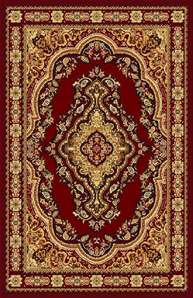 Gorgeous 8x10 Emirates Burgundy Rug Plush, High Quality  (No Rugs Sold Out Of Country)