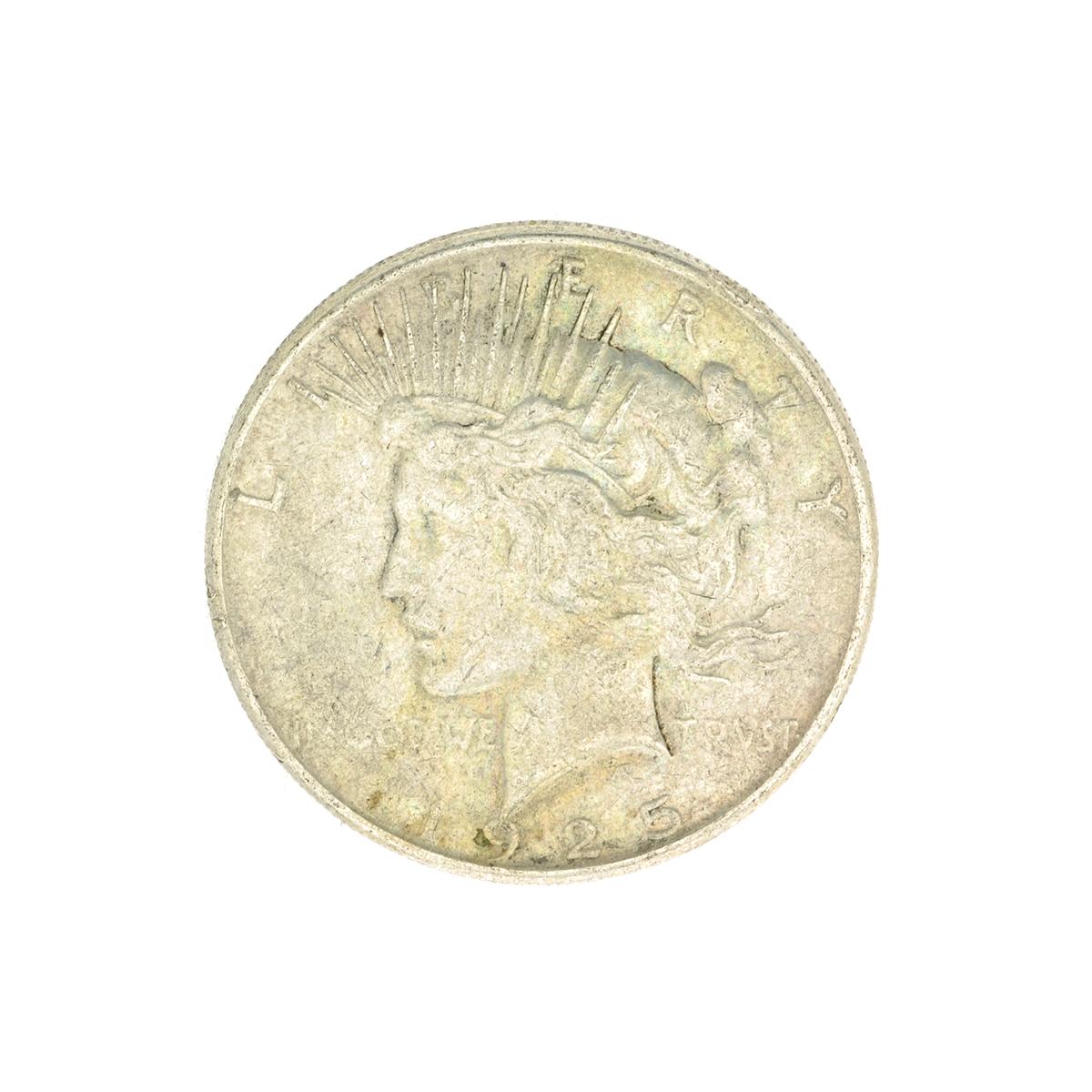 1925-S U.S. Peace Type Silver Dollar Coin