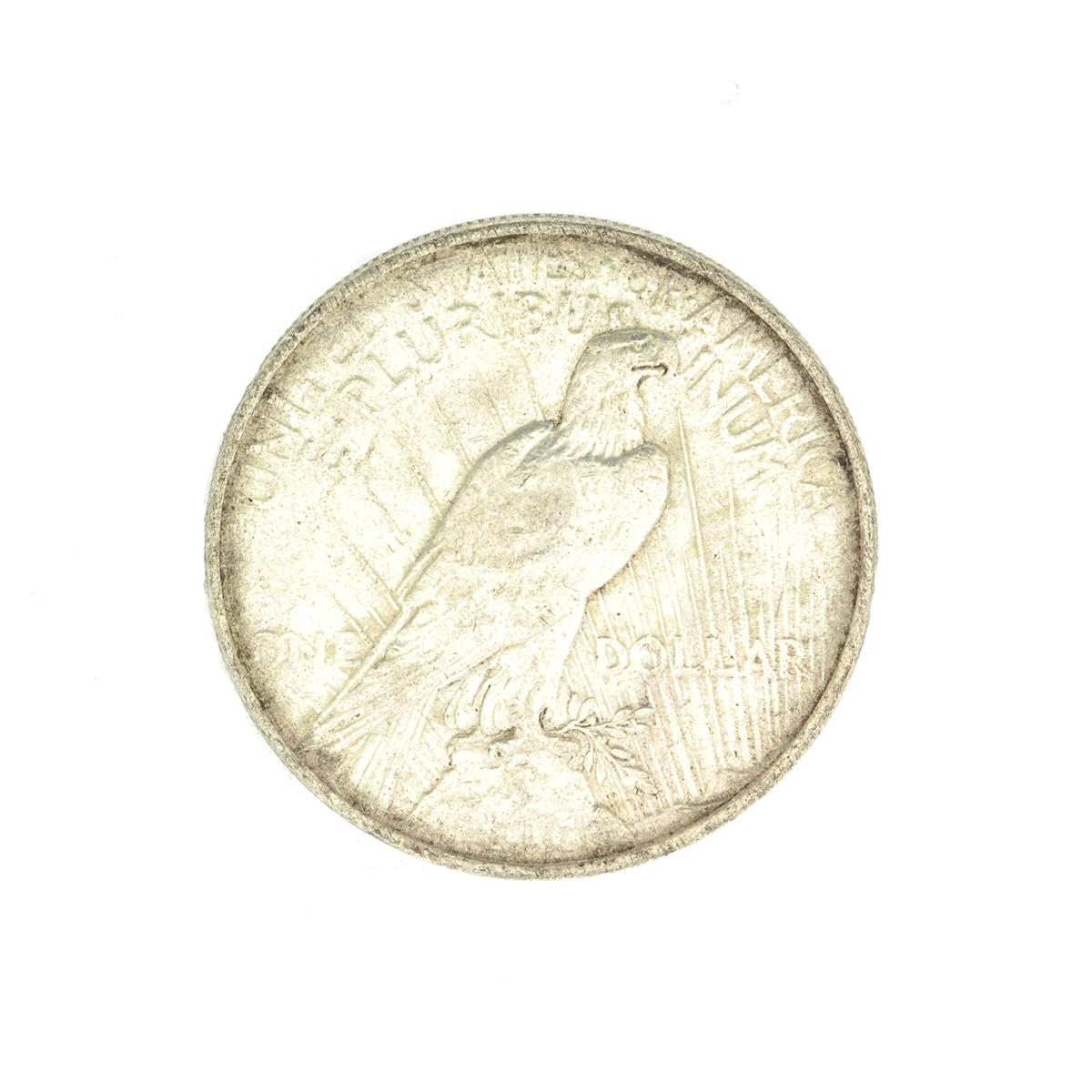 1924 U.S. Peace Type Silver Dollar Coin