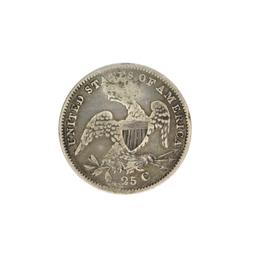 1835 Capped Bust Quarter Dollar Coin