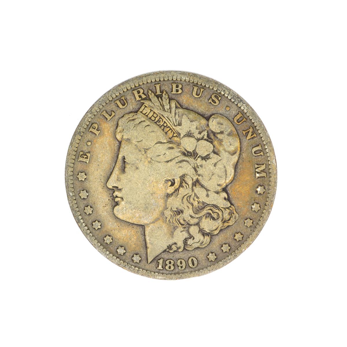 1890-O U.S. Morgan Silver Dollar Coin