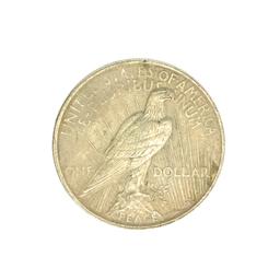 1923 U.S. Peace Type Silver Dollar Coin