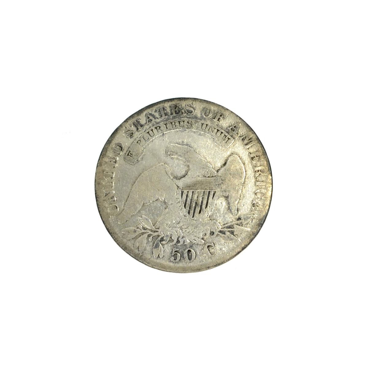 1830 Capped Bust Half Dollar Coin