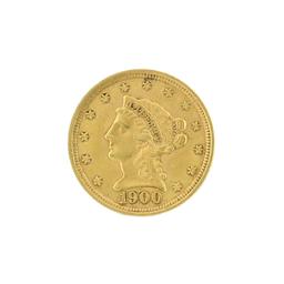 Rare 1900 $2.50 Liberty Head Gold Coin Great Investment (DF)