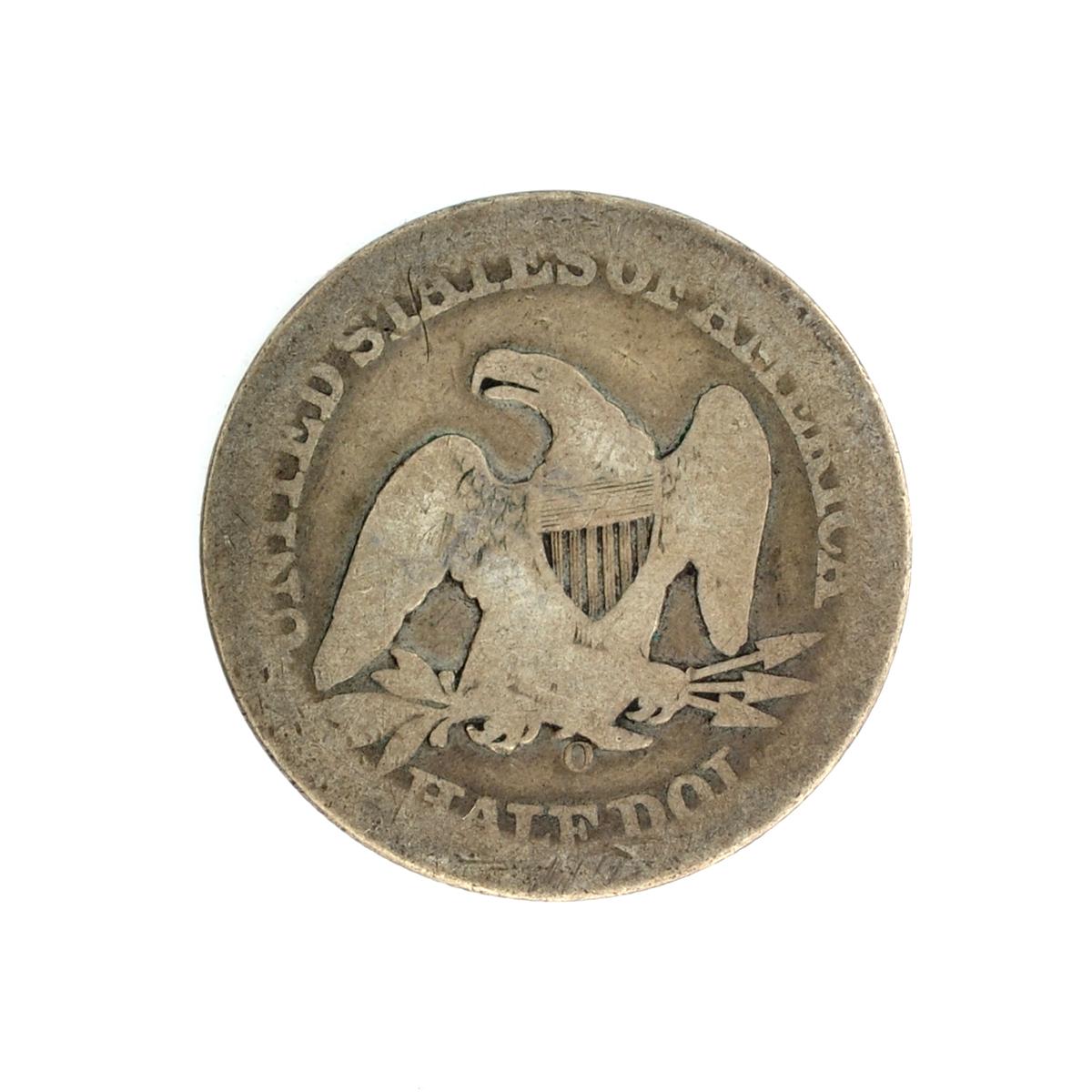 1860-O Liberty Seated Half Dollar Coin