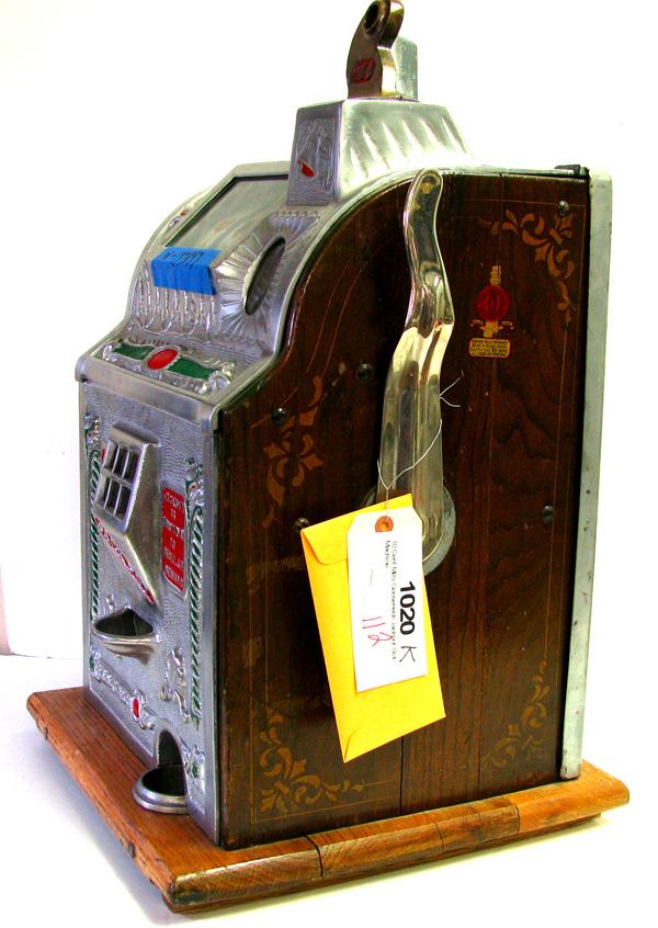 10 Cent Mills Gooseneck Jackpot Slot Machine -P-