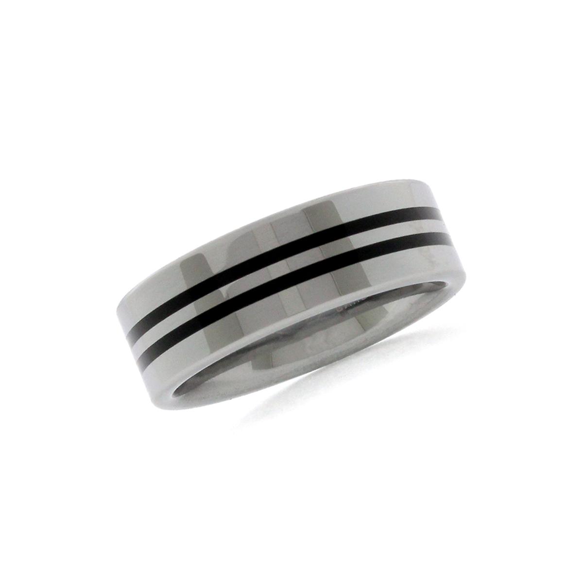 Gorgeous Solid Tungsten Men's Ring Size 11 Design 6