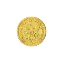 *Extremely Rare 1850-O $2.5 U.S. Liberty Head Gold Coin (DF)