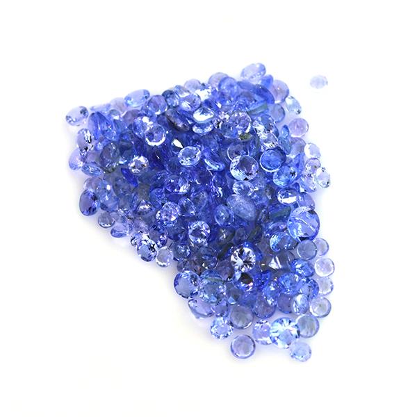 APP: 1.2k 12CT Round Cut Tanzanite Parcel