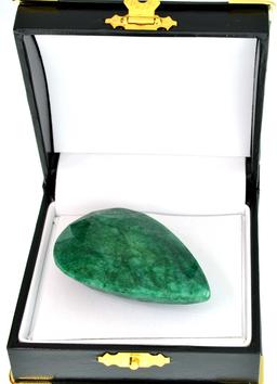 158.15CT Pear Cut Emerald Gemstone