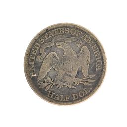 1877 Liberty Seated Half Dollar Coin