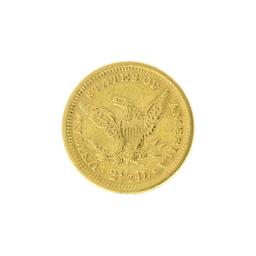 Rare 1878 $2.50 Liberty Head Gold Coin Great Investment