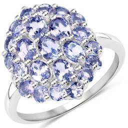 APP: 5.2k Gorgeous Sterling Silver 1.15CT Tanzanite Ring App. $5,225 - Great Investment - Stunning P