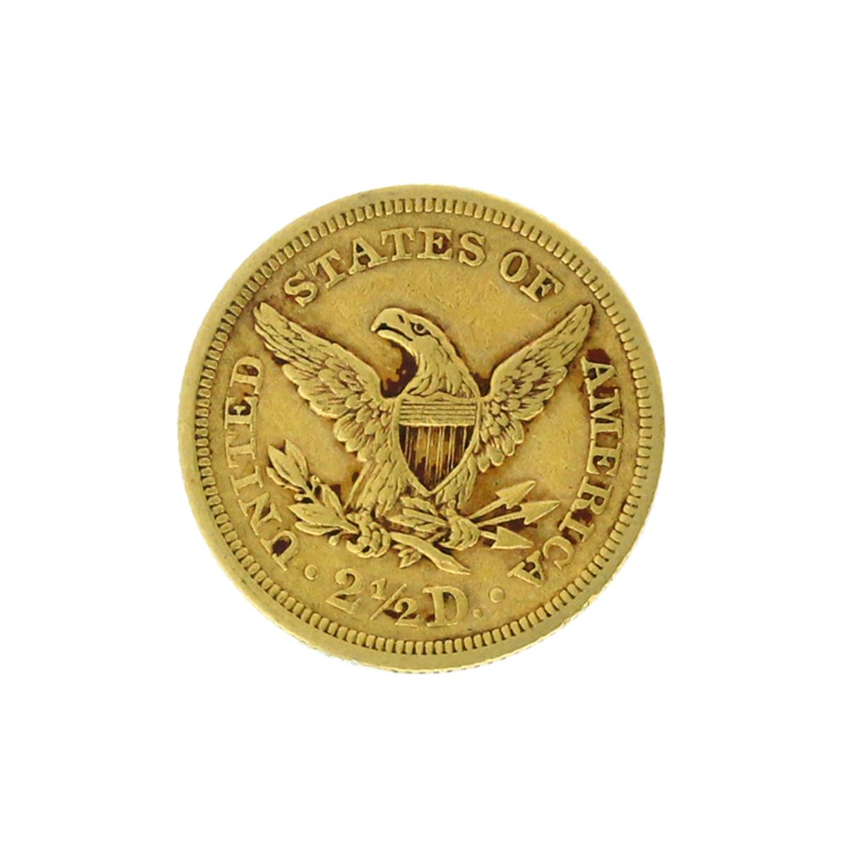 Rare 1854 $2.50 Liberty Head Gold Coin Great Investment