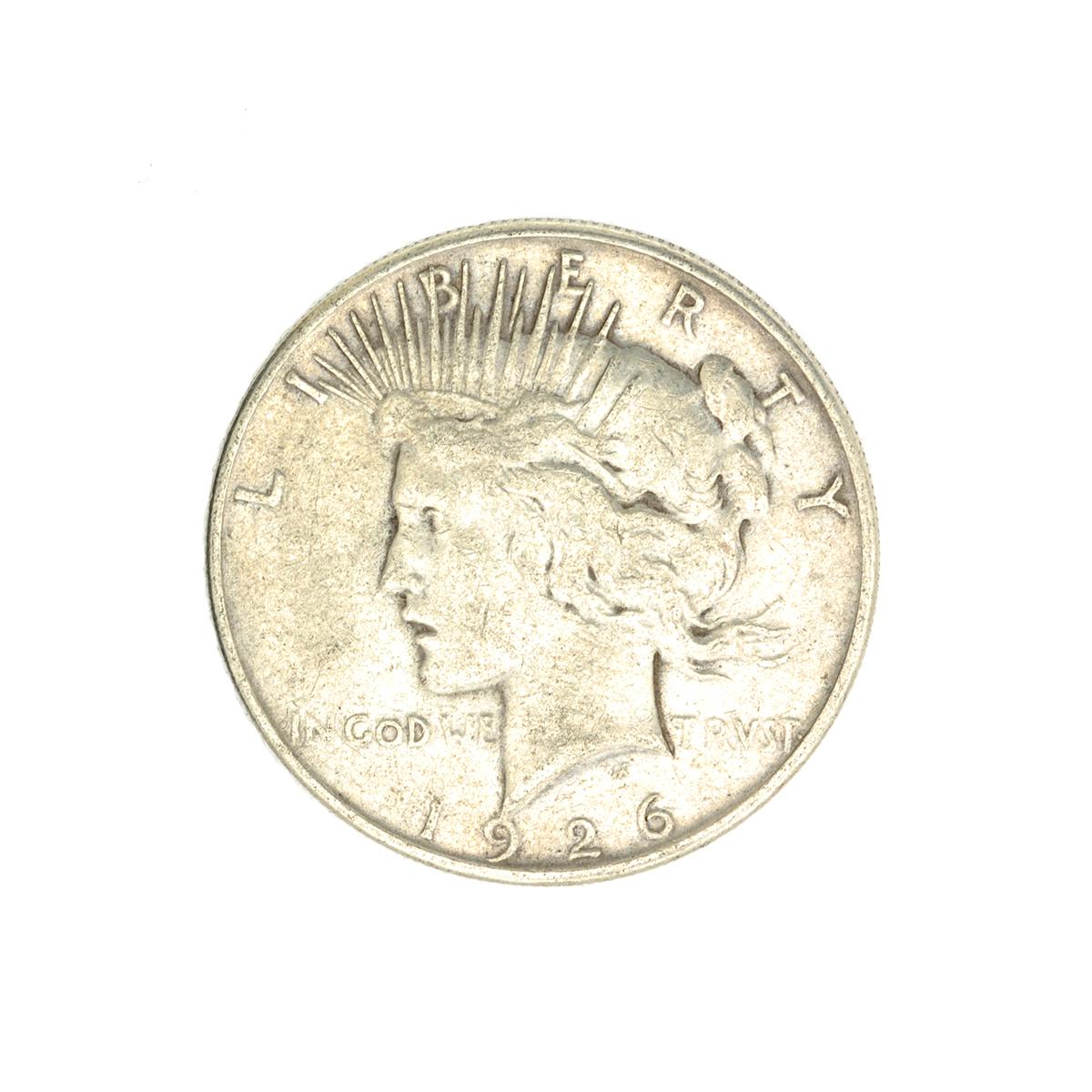 1926-S U.S. Peace Type Silver Dollar Coin