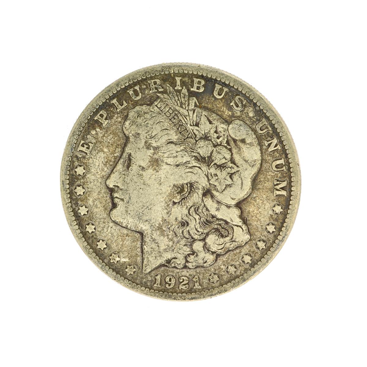 Rare 1921-S U.S. Morgan Silver Dollar