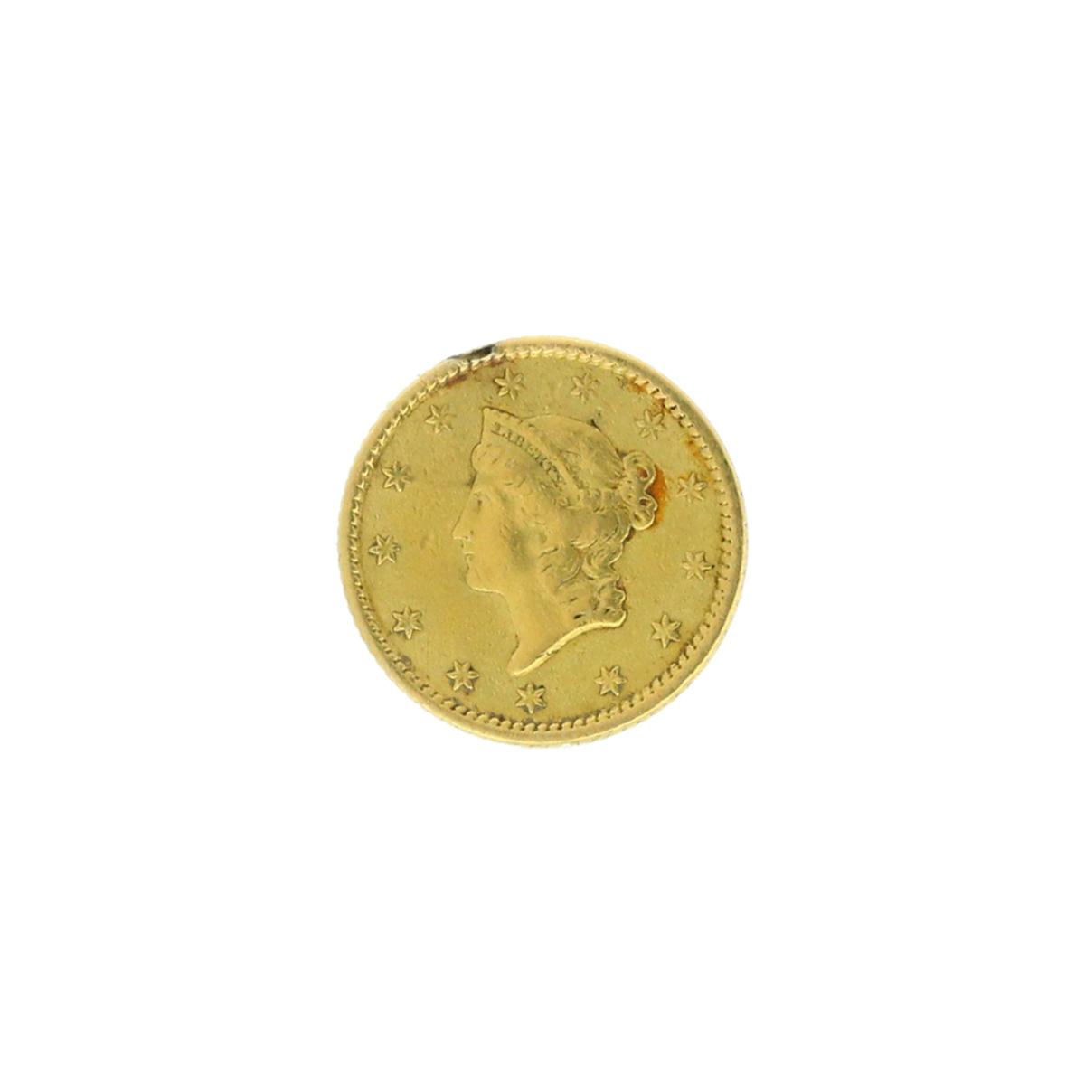 Rare 1853 $1 Gold Coin Great Investment