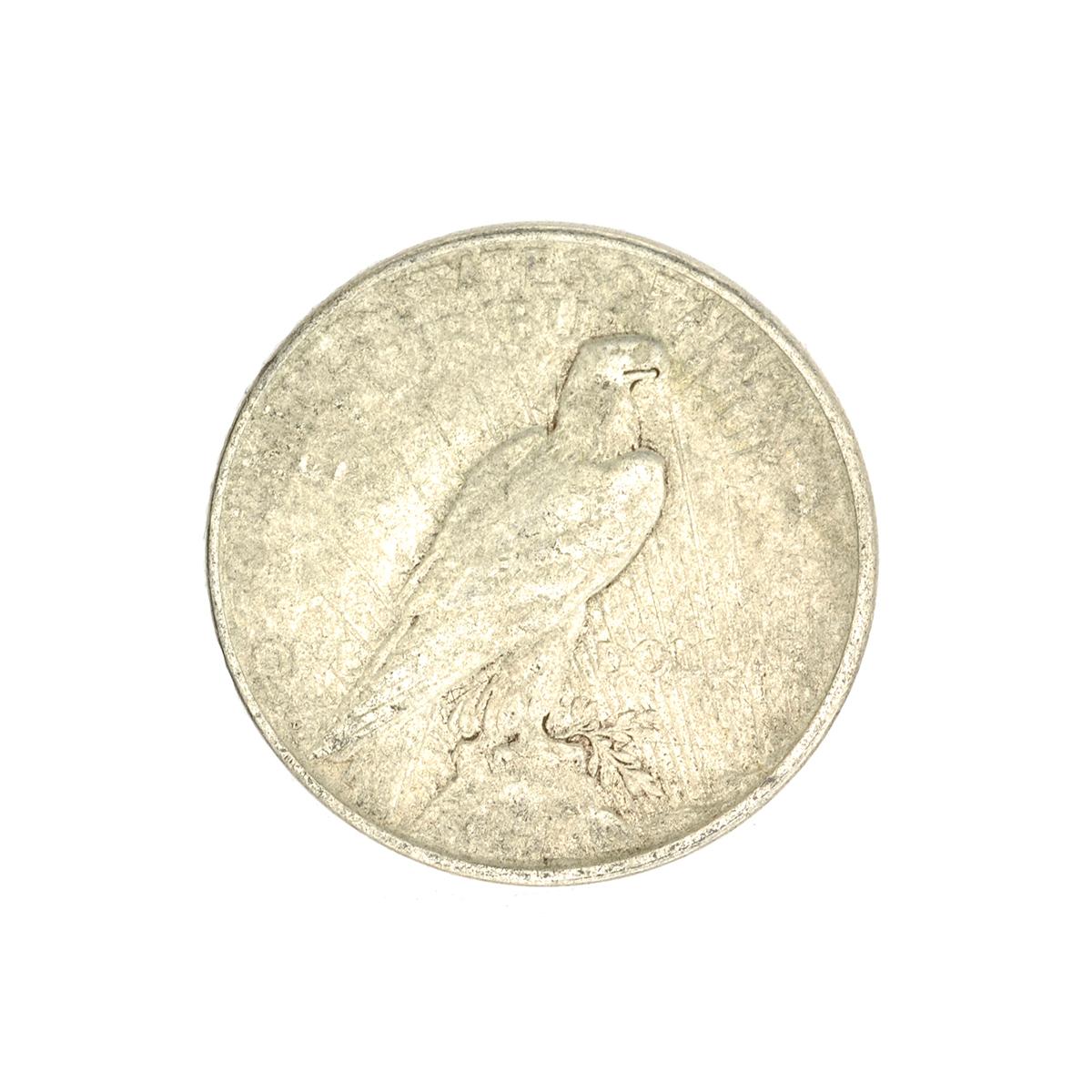 1922-D U.S. Peace Type Silver Dollar Coin