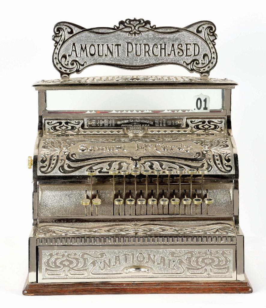 Rare Early 1900's National Cash Register Co. Model #138 Fully Restored Museum Piece - Great Investme