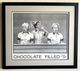 I LOVE LUCY Lithograph Museum Framed 01 27" x 31" Great Investment