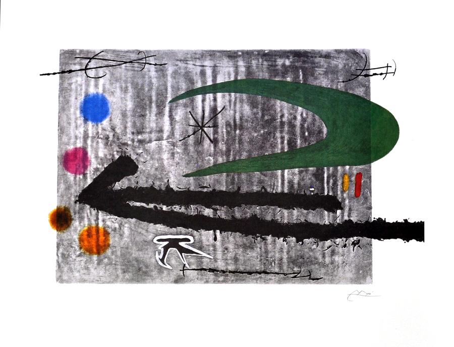 JOAN MIRO (After) Toward the Left Print, 395 of 500