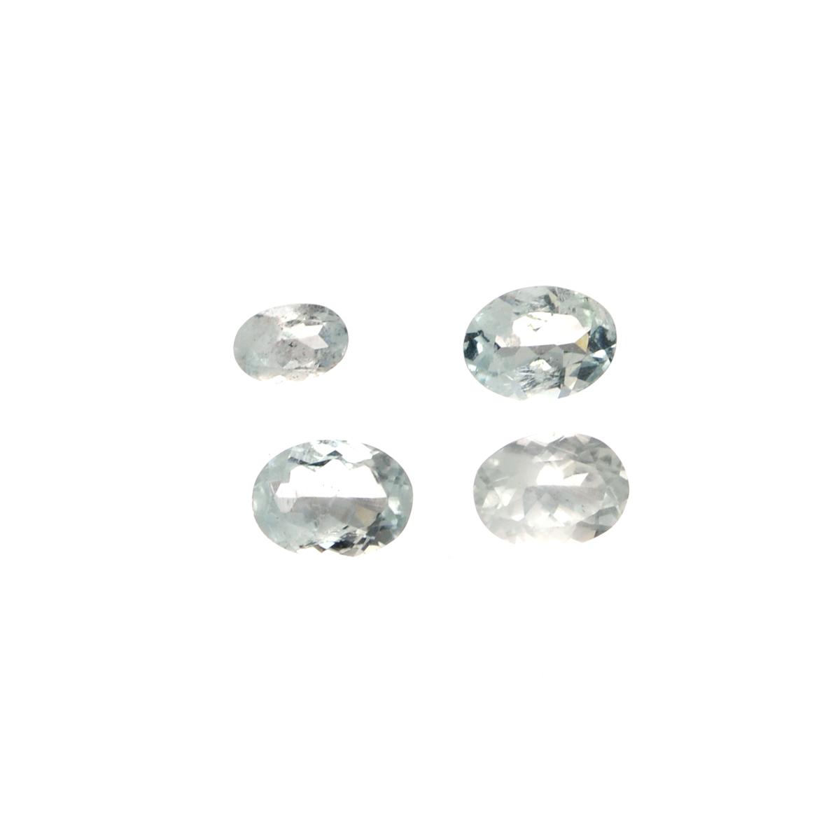 APP: 1.4k 3.54CT Oval Cut Aquamarine Parcel