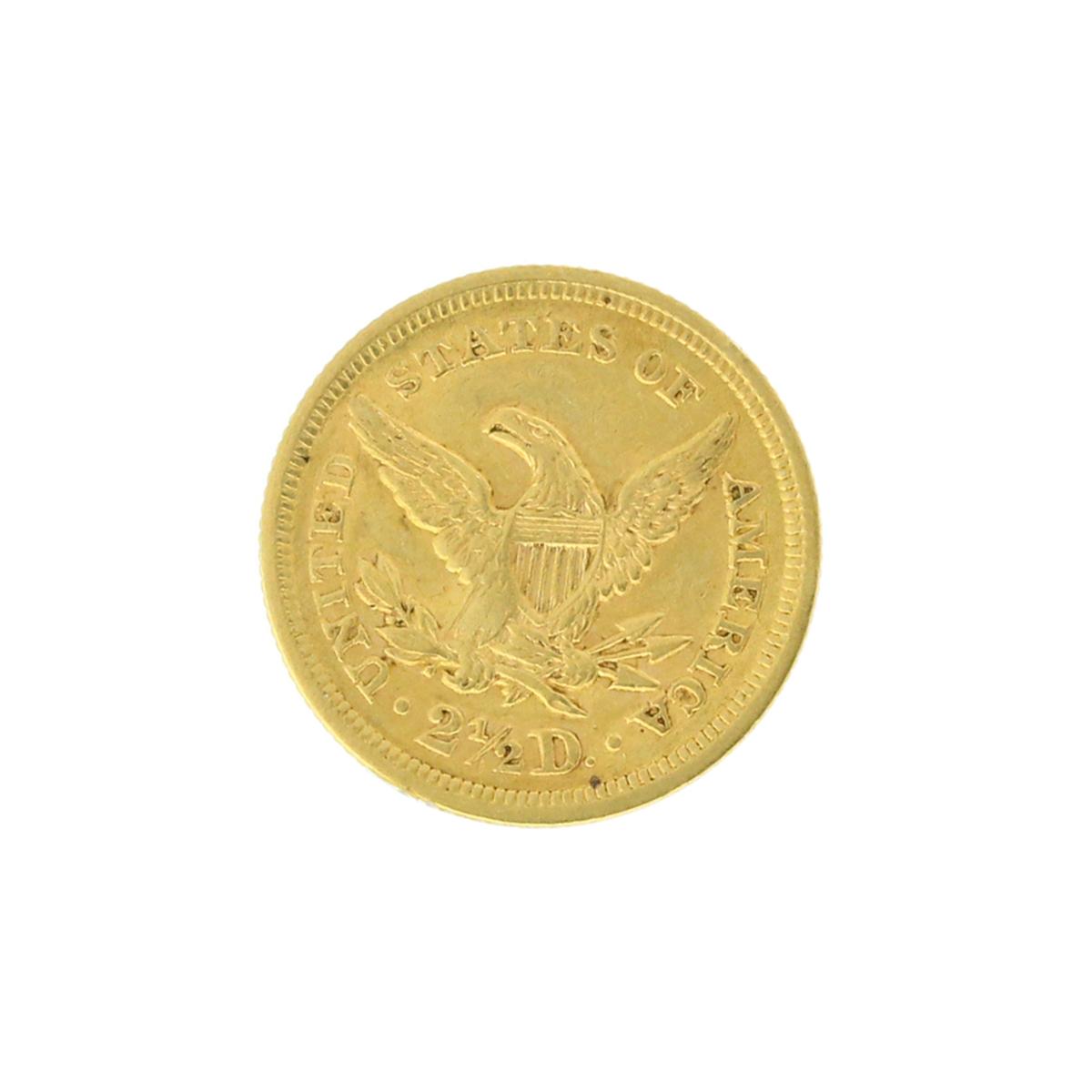 Rare 1853 $2.50 Liberty Head Gold Coin Great Investment