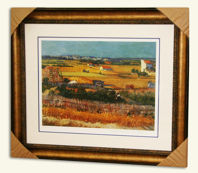 Van Gogh (After) -Limited Edition Museum Framed Print 02 -Numbered