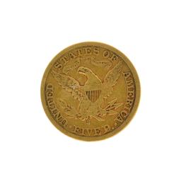 1898-S $5 Liberty Head Gold Coin