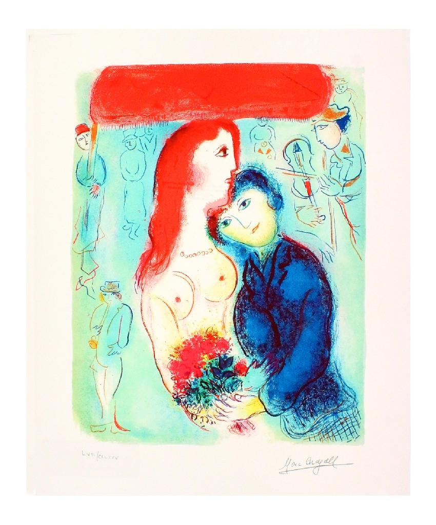 MARC CHAGALL Chupa, LVII of CCLXXV