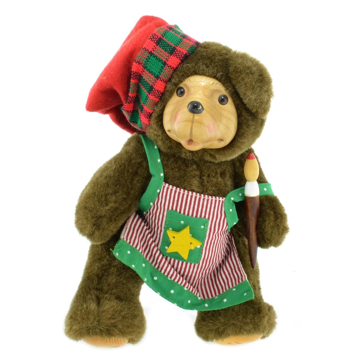 Robert Raikes Christmas Craftsmen Bear Holiday Decoration